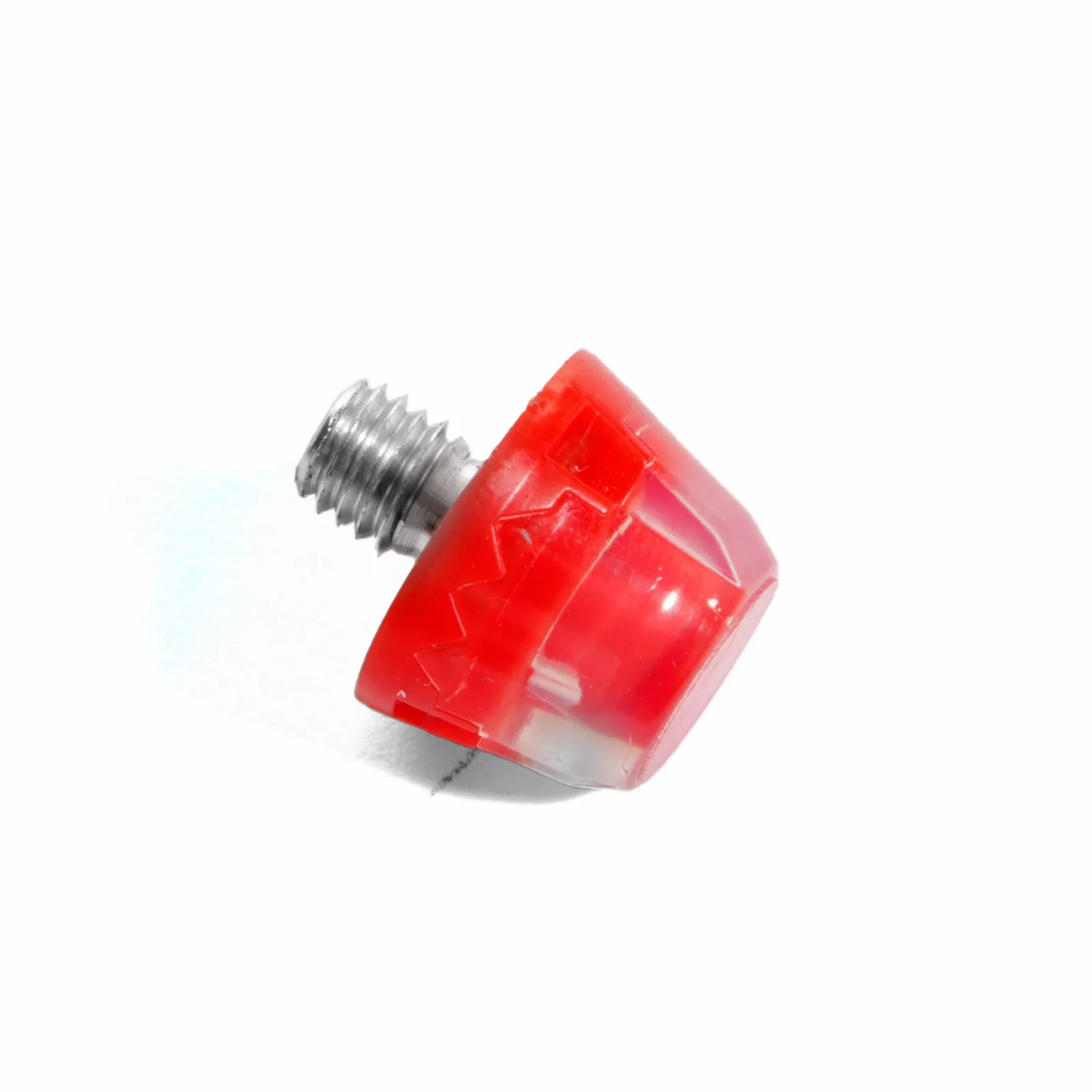 1x taco goma TPU 9mm botas fútbol estándar Studiamonds rojo