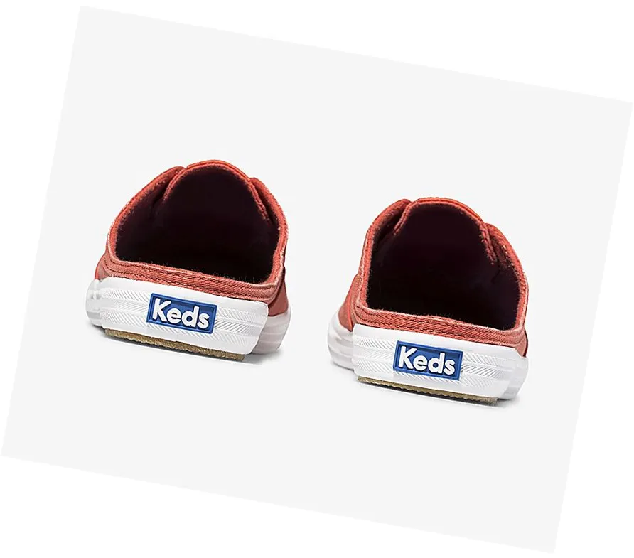 2024 Zapatos Slip On Keds Moxie Mule Washable Comodidad Mujer Rojas semana de la Moda – Zapatos Slip On