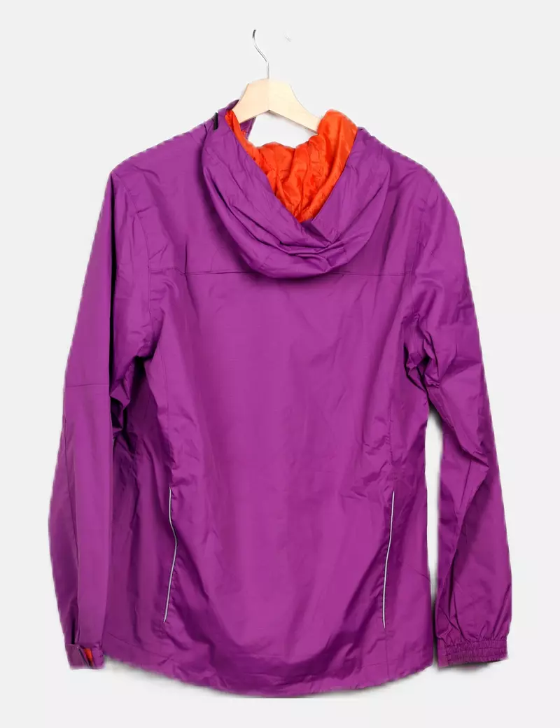 Active Wear Chaqueta impermeable morado