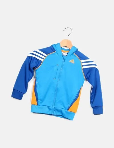 Adidas Chaqueta azul deportiva
