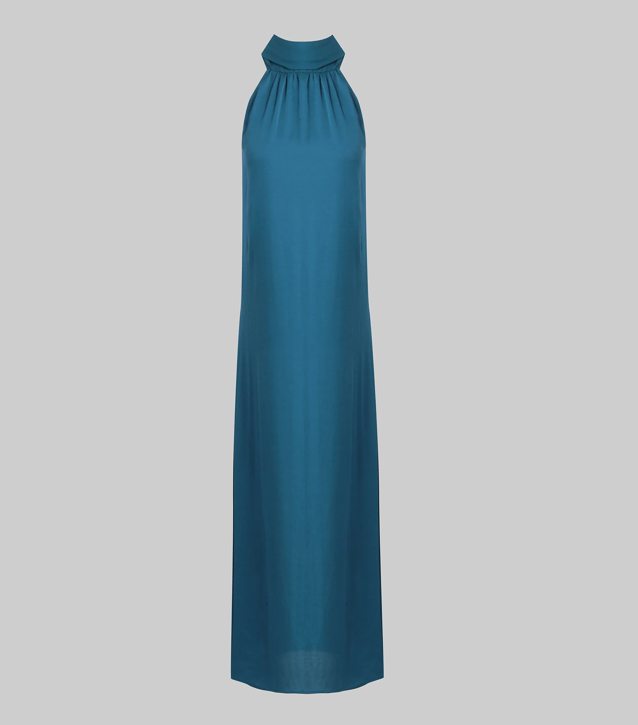 Alba Conde Vestido de fiesta largo liso sin mangas Mujer