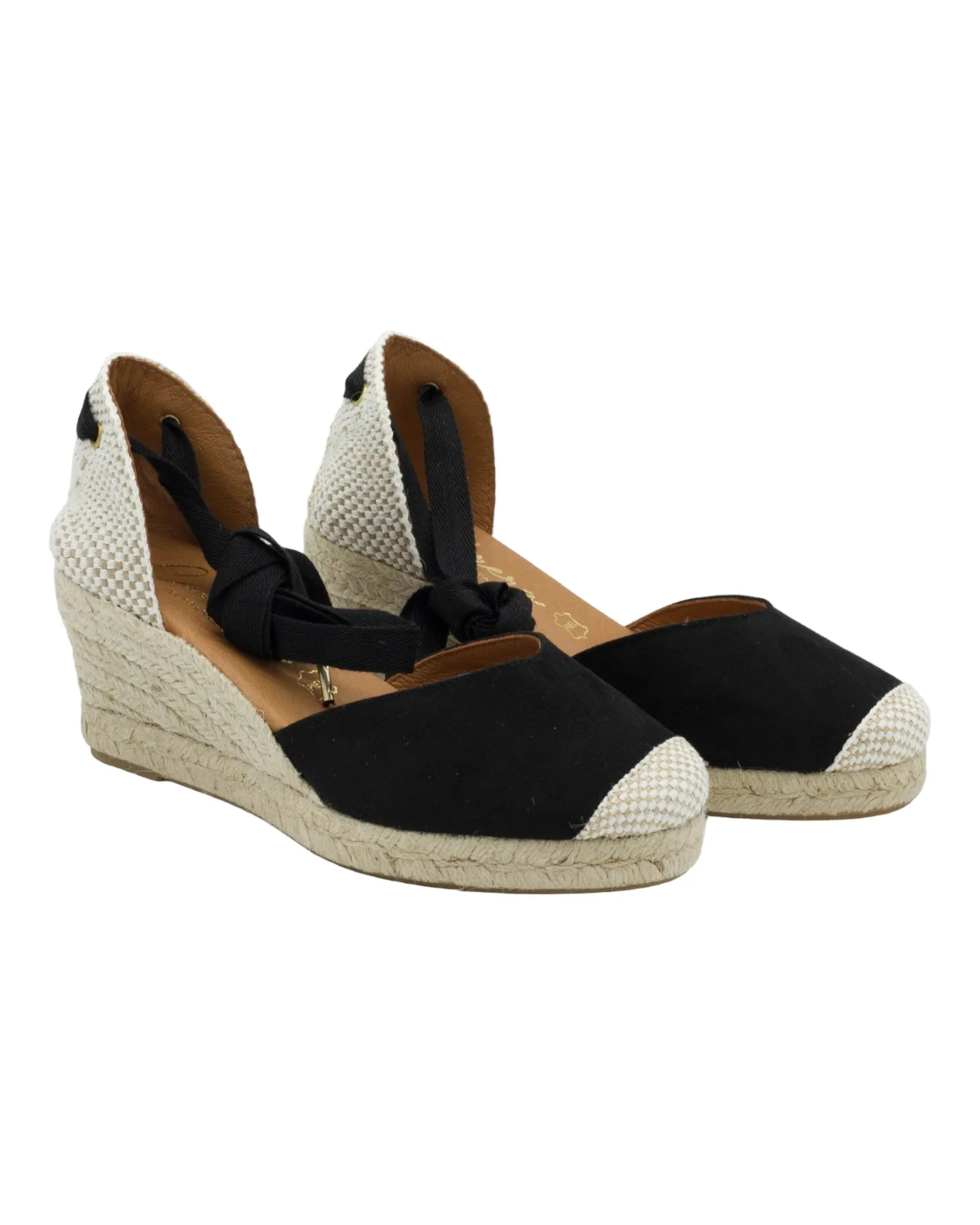 ALPARGATAS DE MUJER CABRERA 26S-5/24 EN NEGRO