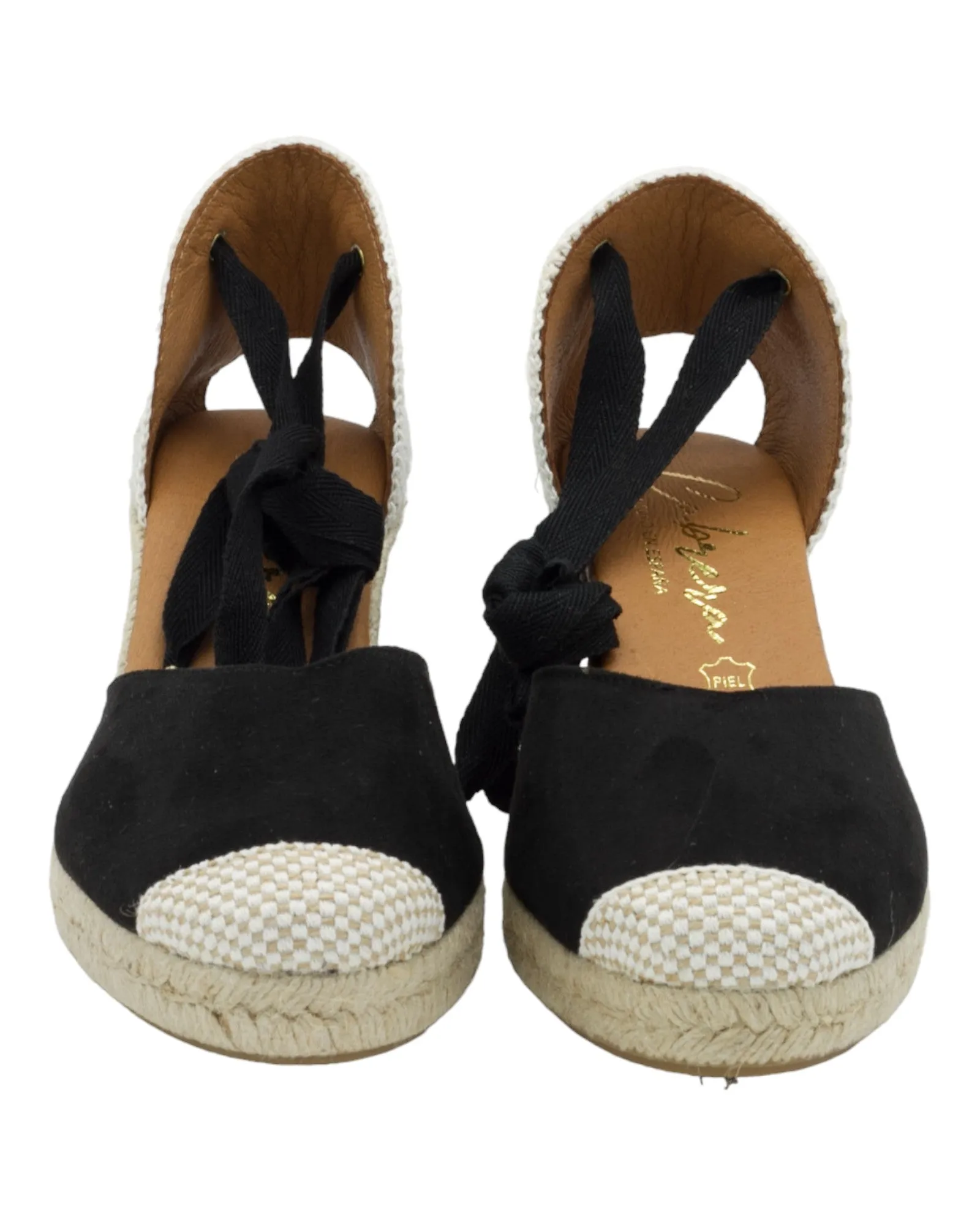 ALPARGATAS DE MUJER CABRERA 26S-5/24 EN NEGRO