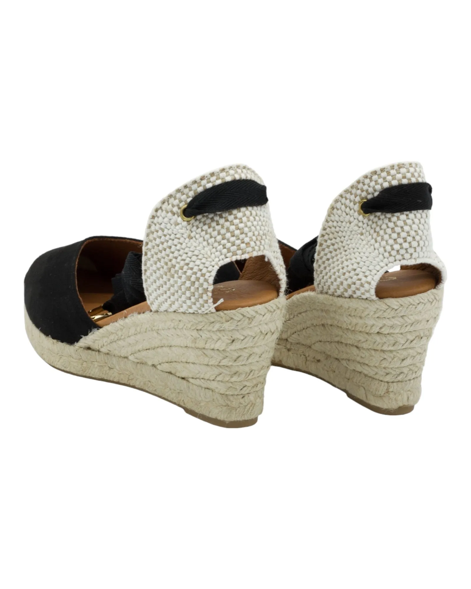 ALPARGATAS DE MUJER CABRERA 26S-5/24 EN NEGRO