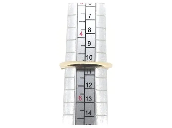 & Other Stories Anillo de media eternidad de diamante K18YG 0.50CT tamaño 8.5 en excelente estado Dorado 