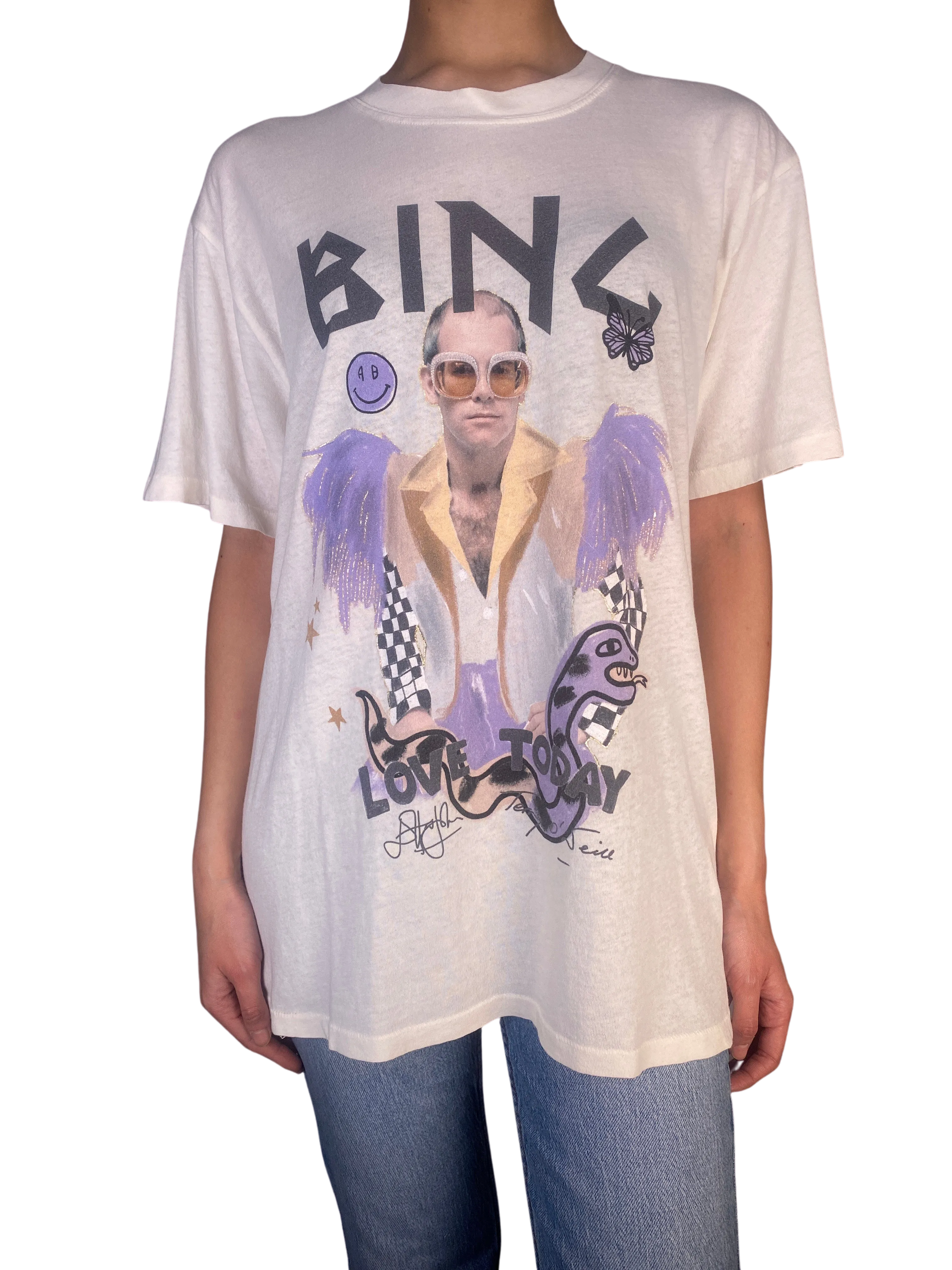 ANINE BING Polera Love Today