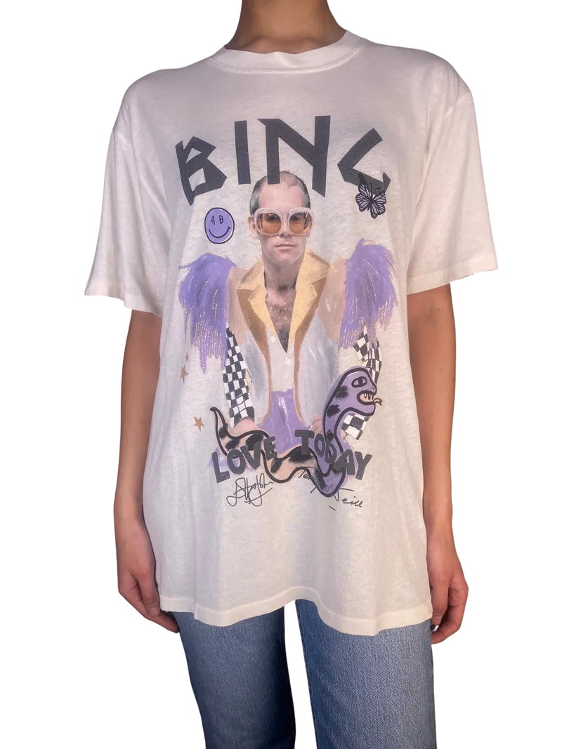 ANINE BING Polera Love Today