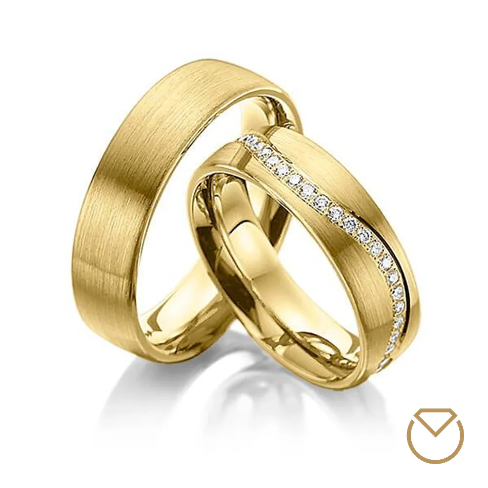 Argollas De Oro 18K/750 REF. 028AOA