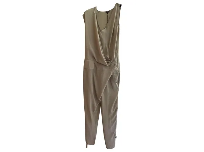 Autre Marque Monos Beige 