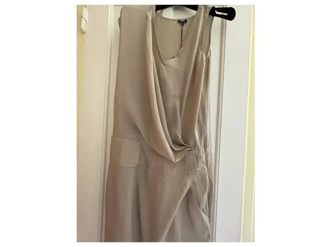 Autre Marque Monos Beige 