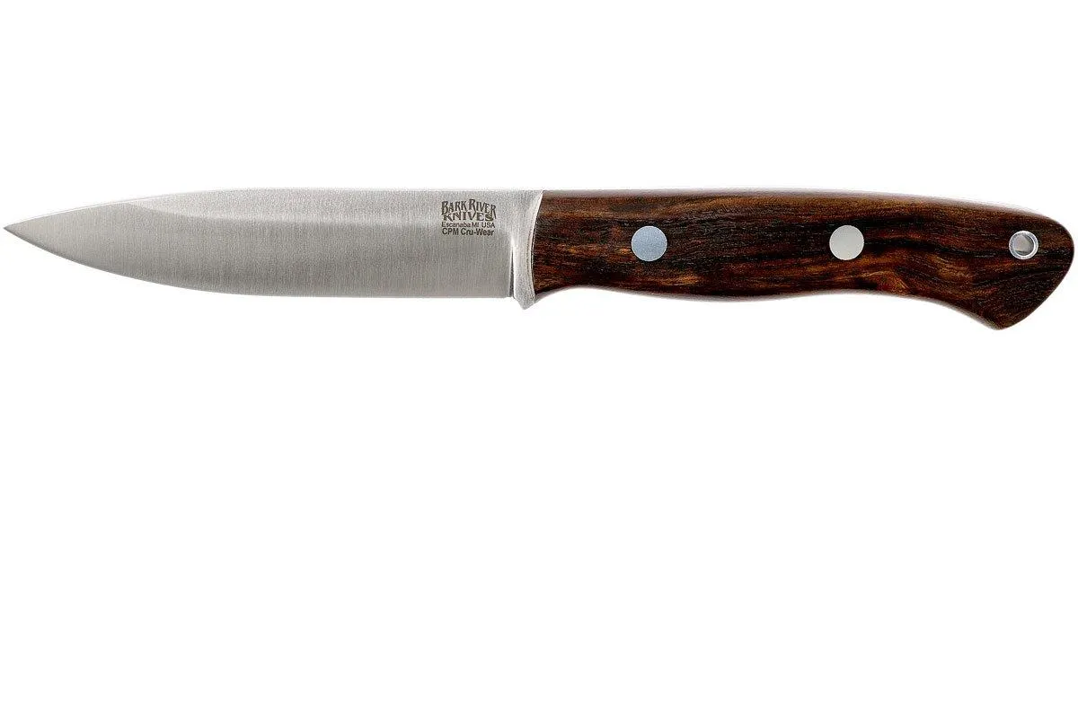 Bark River Aurora CPM Cru-Wear, Desert Ironwood, cuchillo bushcraft
