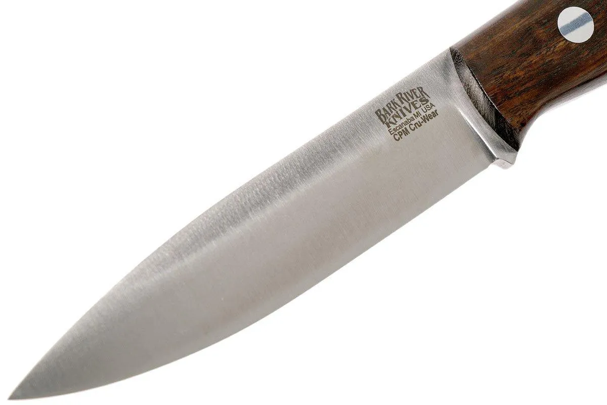 Bark River Aurora CPM Cru-Wear, Desert Ironwood, cuchillo bushcraft