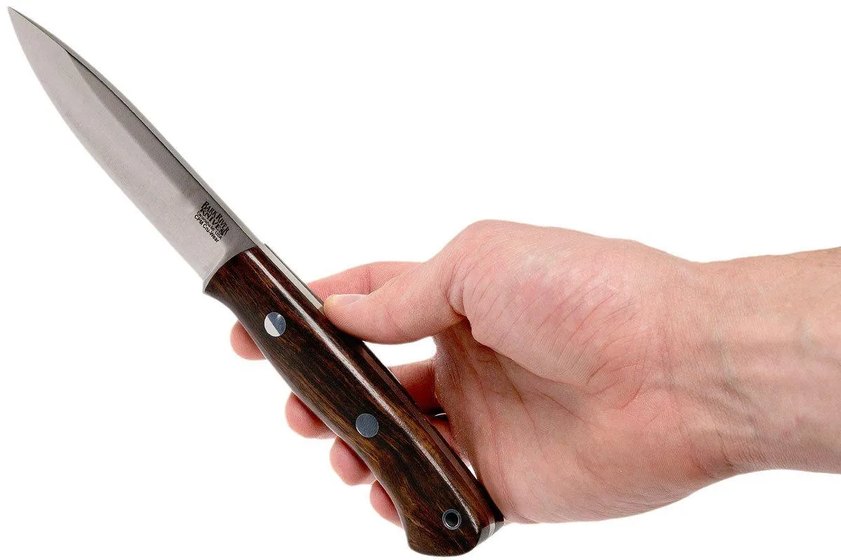 Bark River Aurora CPM Cru-Wear, Desert Ironwood, cuchillo bushcraft