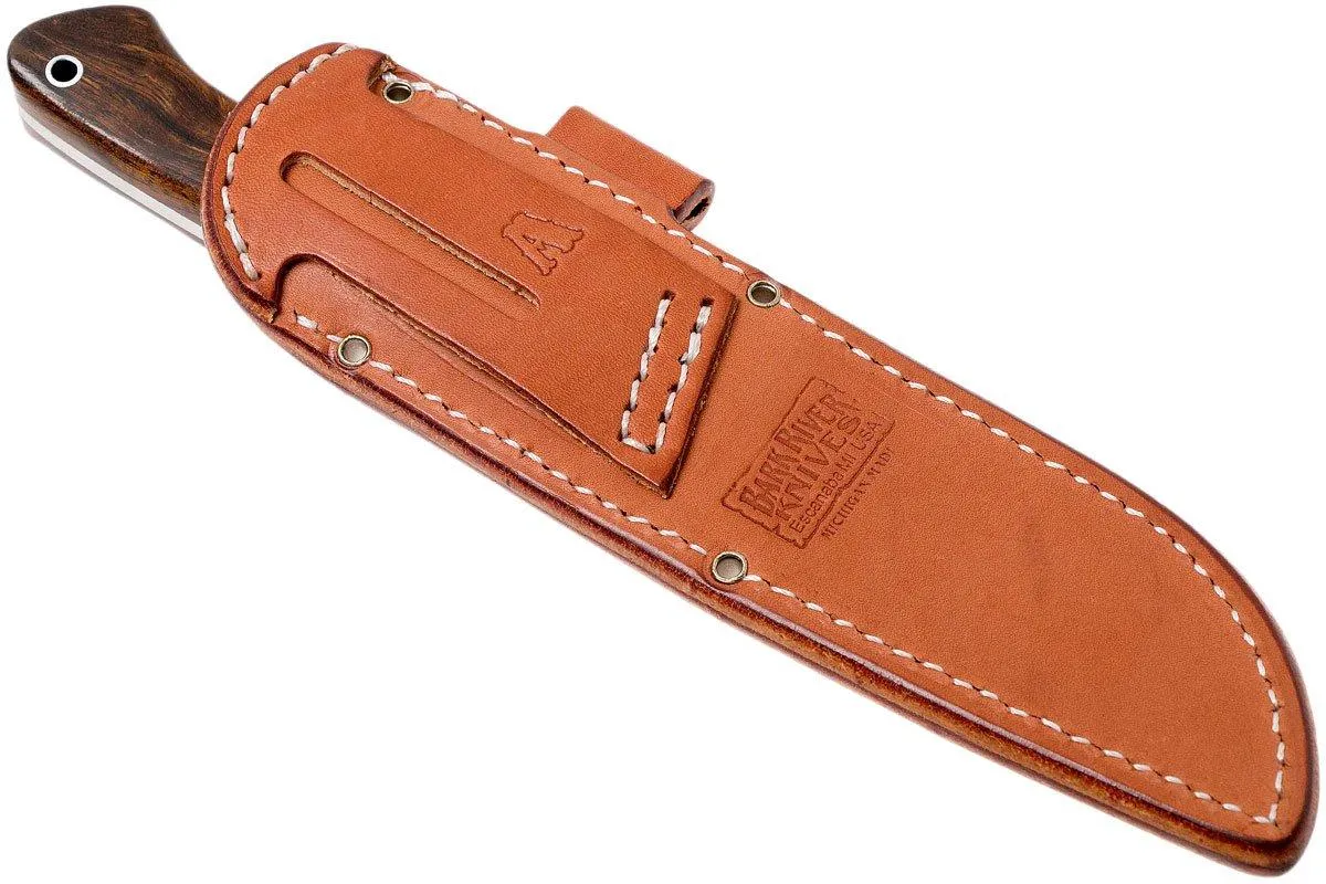 Bark River Aurora CPM Cru-Wear, Desert Ironwood, cuchillo bushcraft