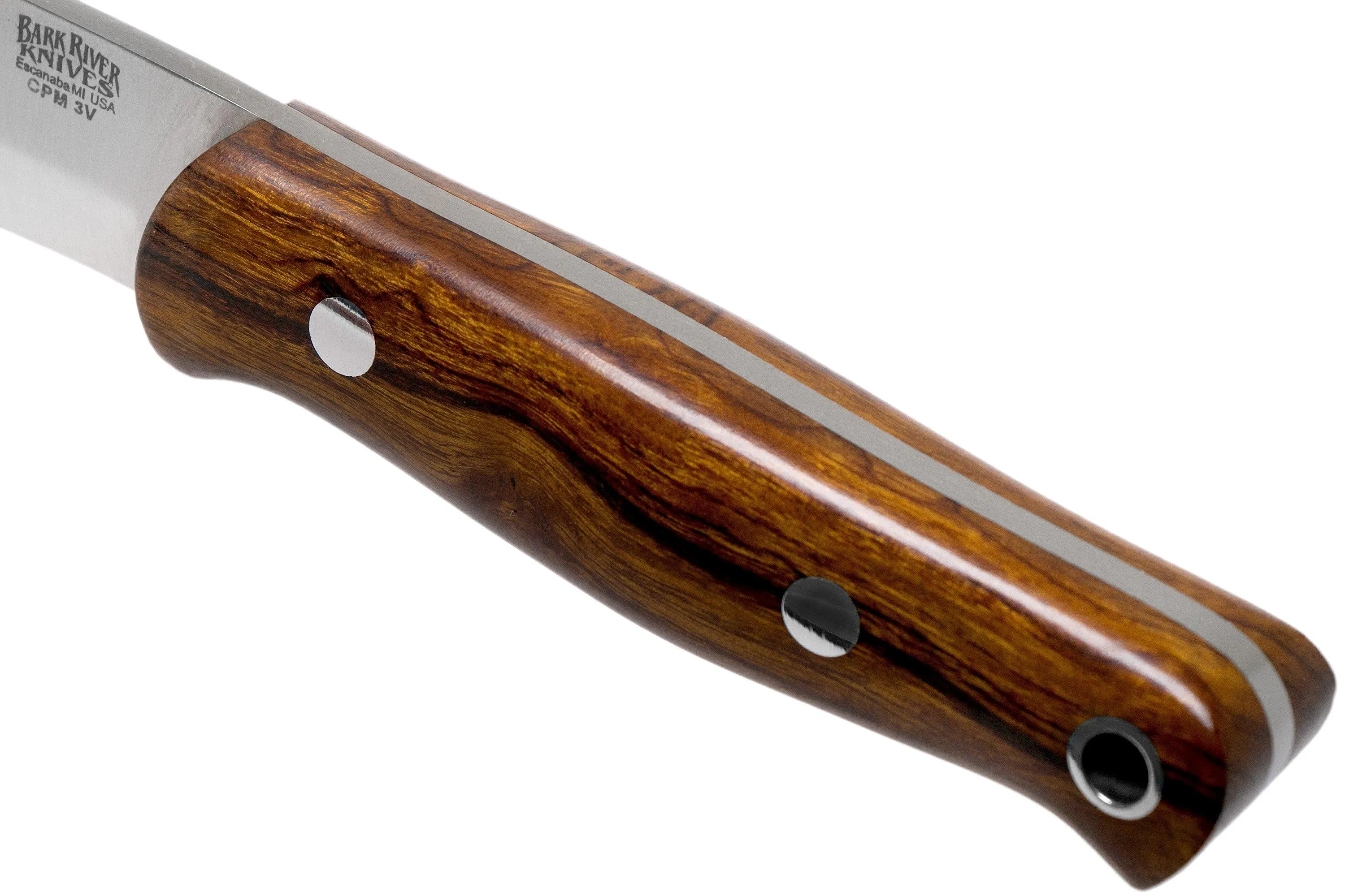 Bark River Bushcrafter II CPM 3V Desert Ironwood cuchillo bushcraft