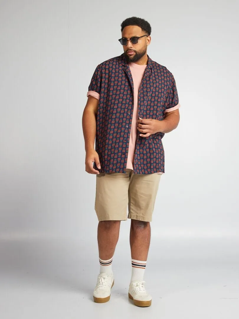 Bermudas tipo chino - BEIGE