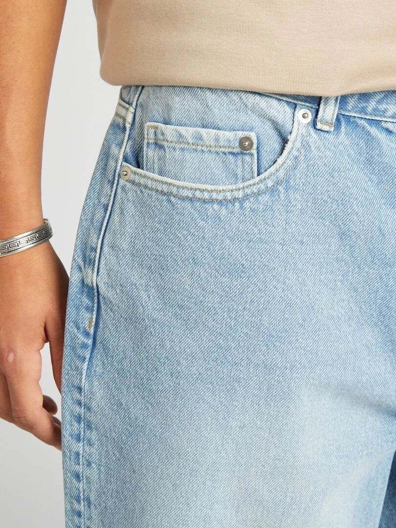 Bermudas vaqueras - AZUL