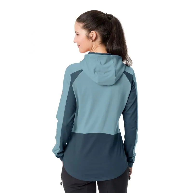 Bike manga larga Vaude Qimsa (Dark sea) Mujer