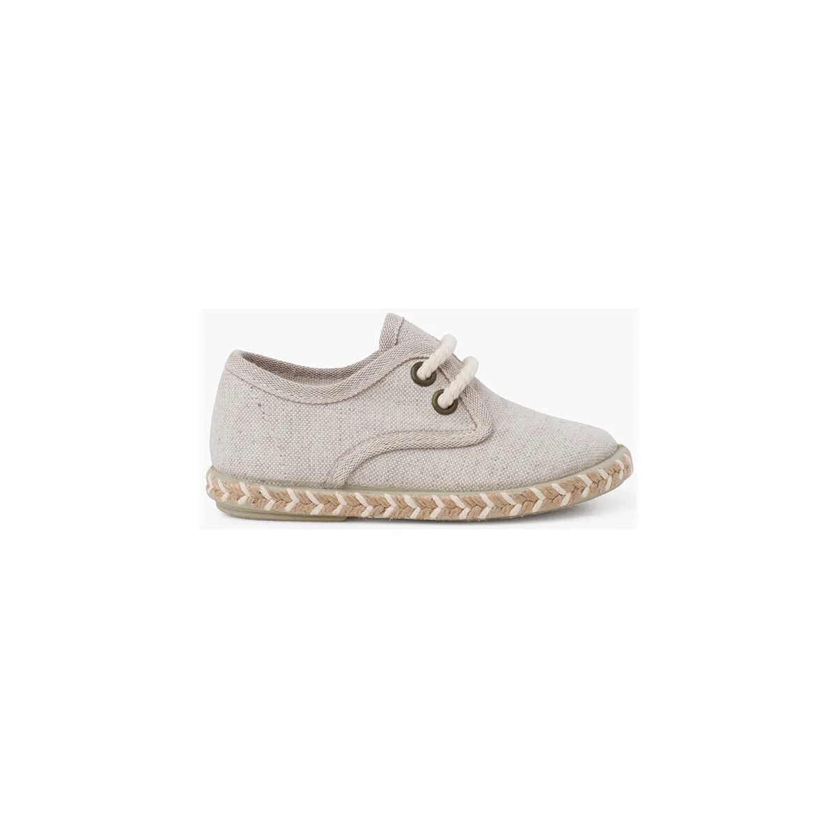 blucher niño lona suela yute bicolor