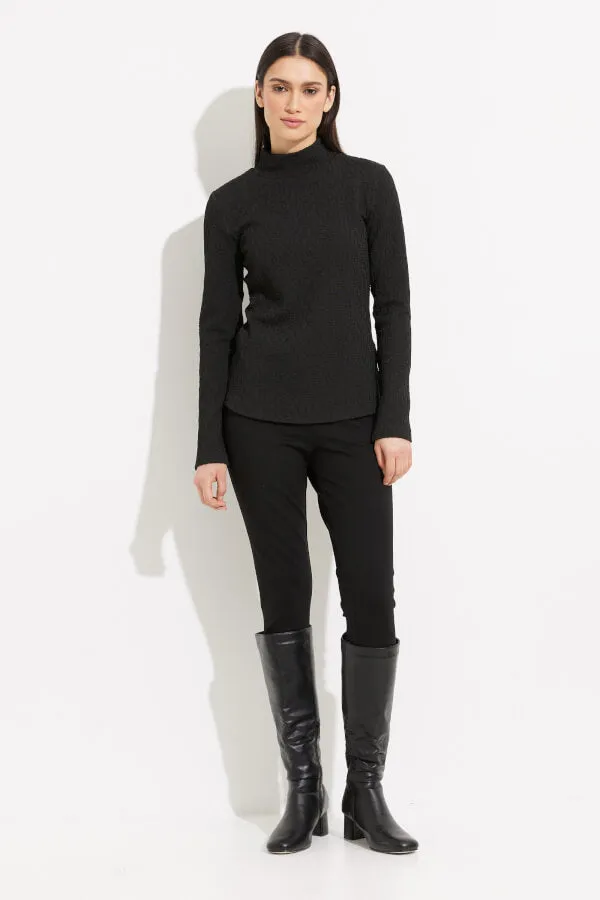 Blusa de Manga Larga y Cuello Alto Joseph Ribkoff 233254M