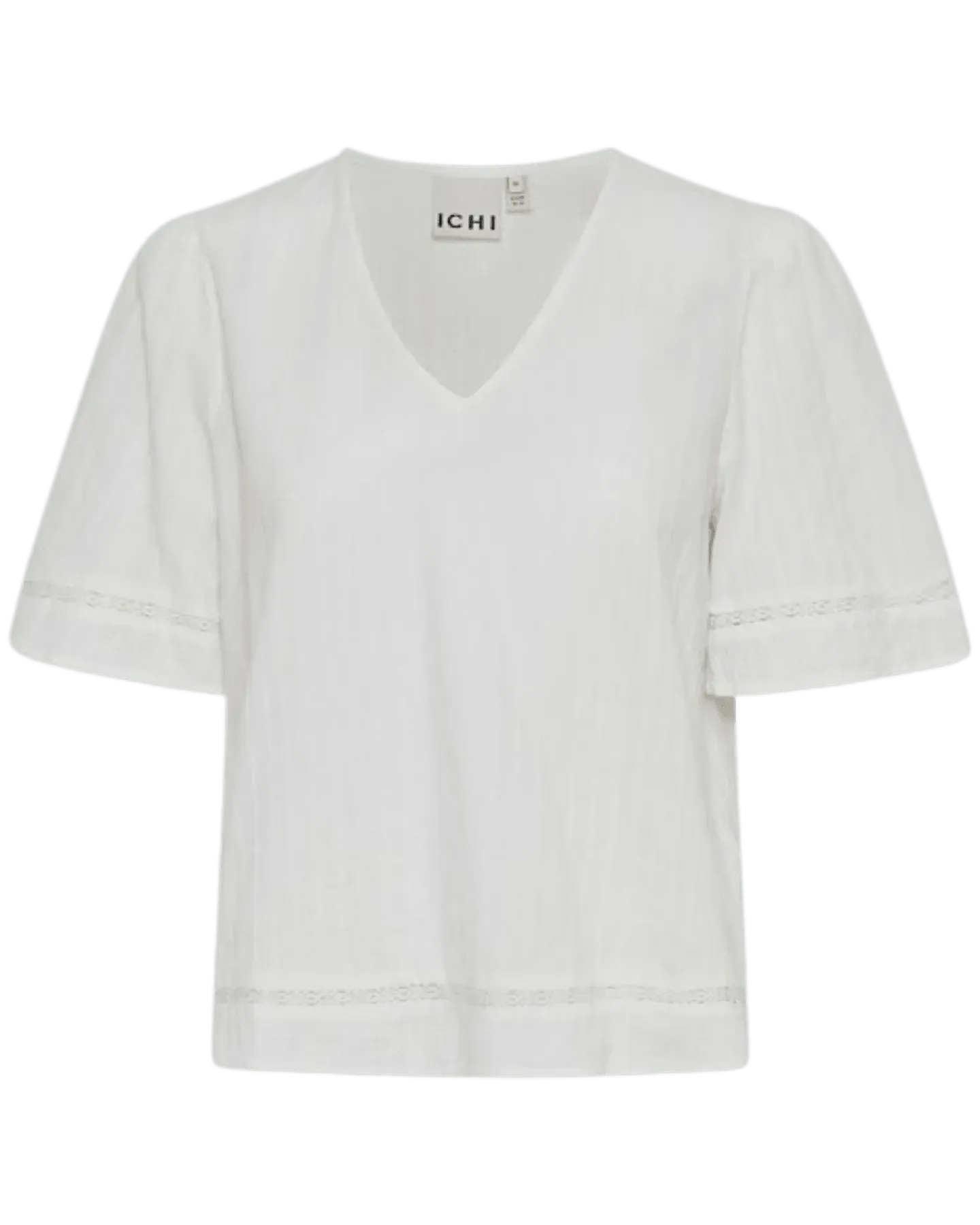 Blusa ICHI Talmar Cloud Dancer