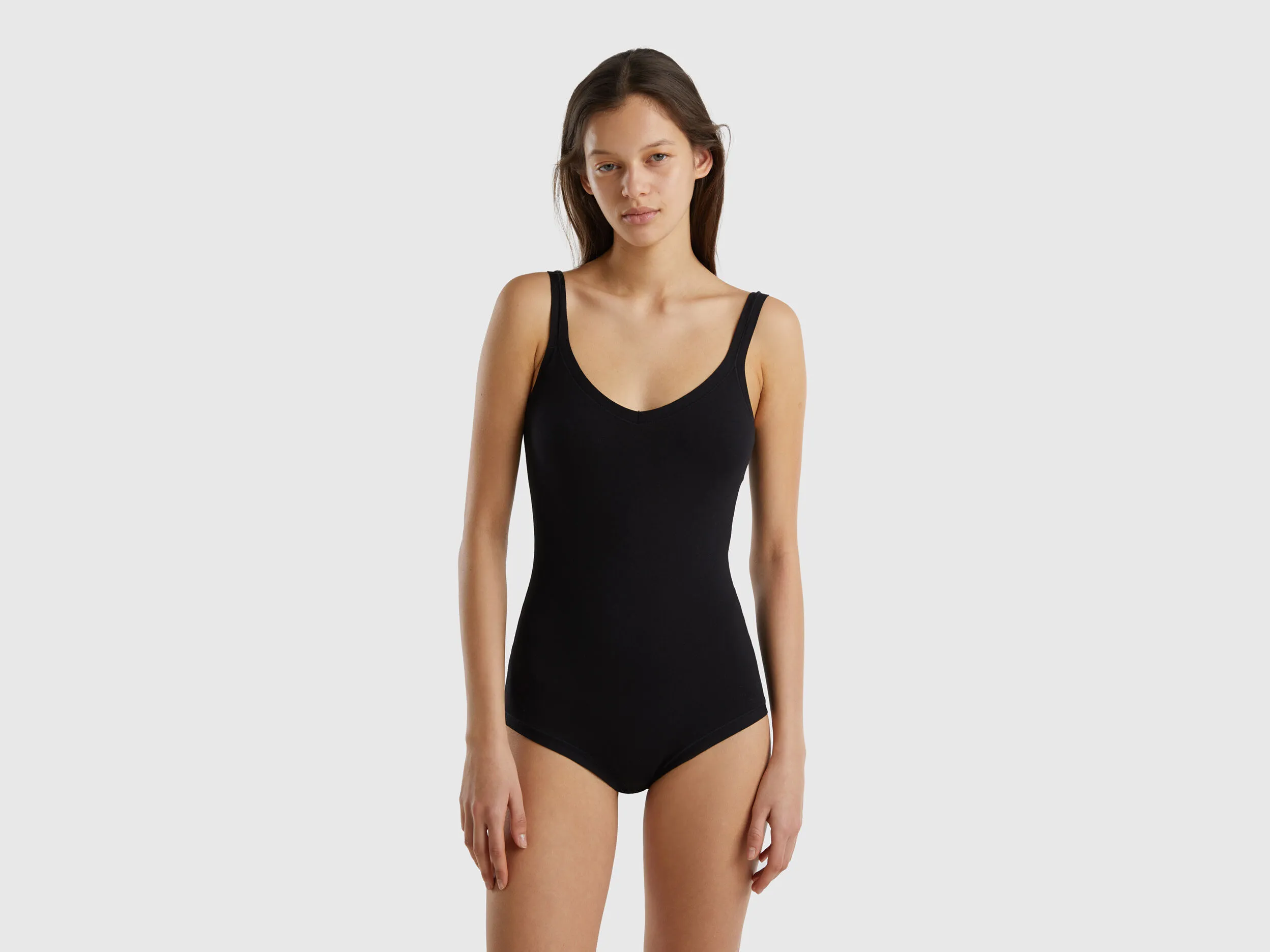 Body de algodón orgánico super stretch