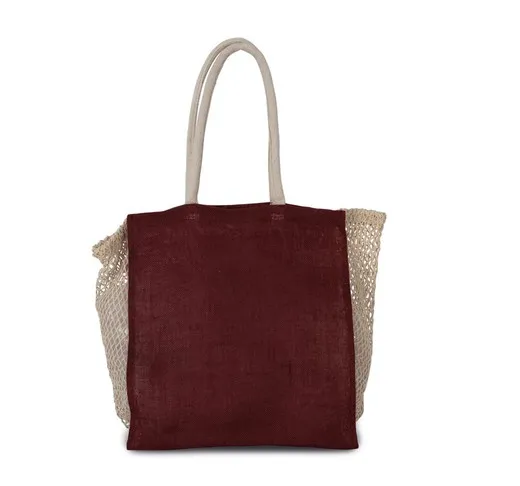 Bolsa De Compras Con Fuelle De Rejilla