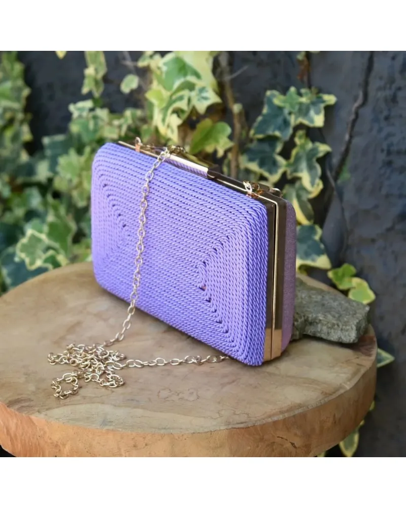 Bolso BAG CLUTCH FIESTA trenzado