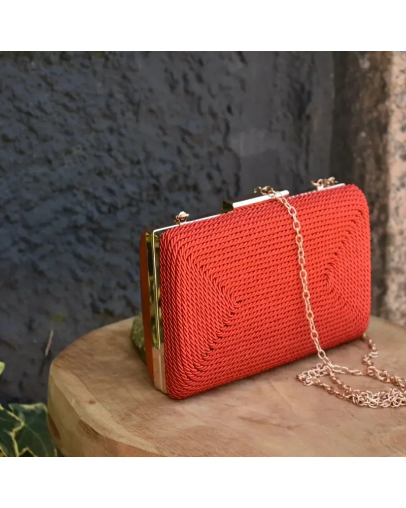 Bolso BAG CLUTCH FIESTA trenzado