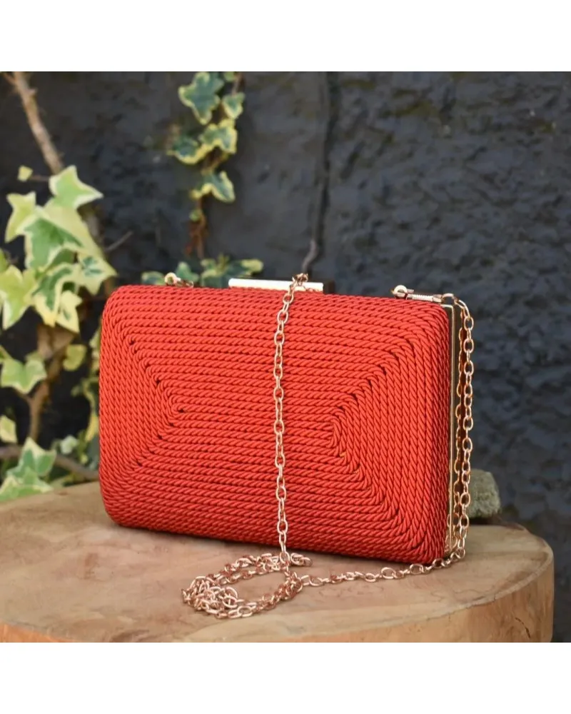 Bolso BAG CLUTCH FIESTA trenzado