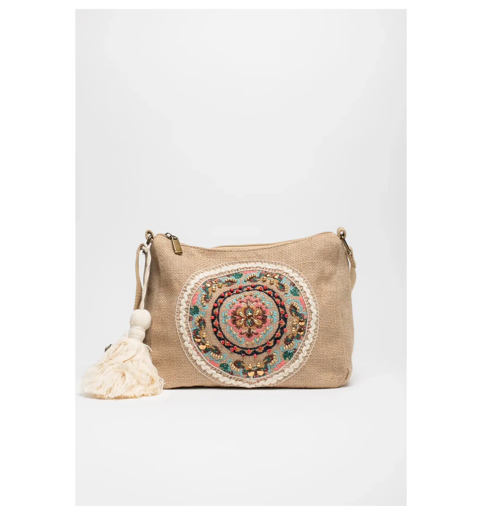 bolso bandolera veldu - natural