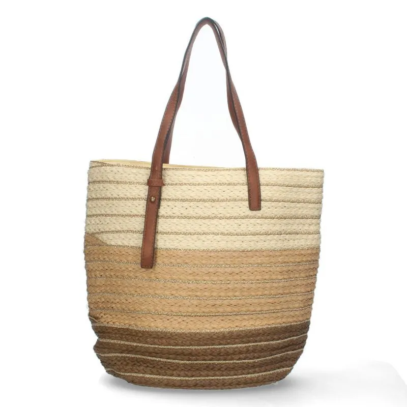 bolso capazo rafia MIYO 3 colores