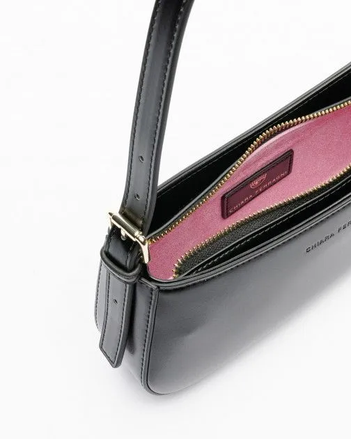 Bolso de hombro Chiara Ferragni 76SB4BL1 Negro