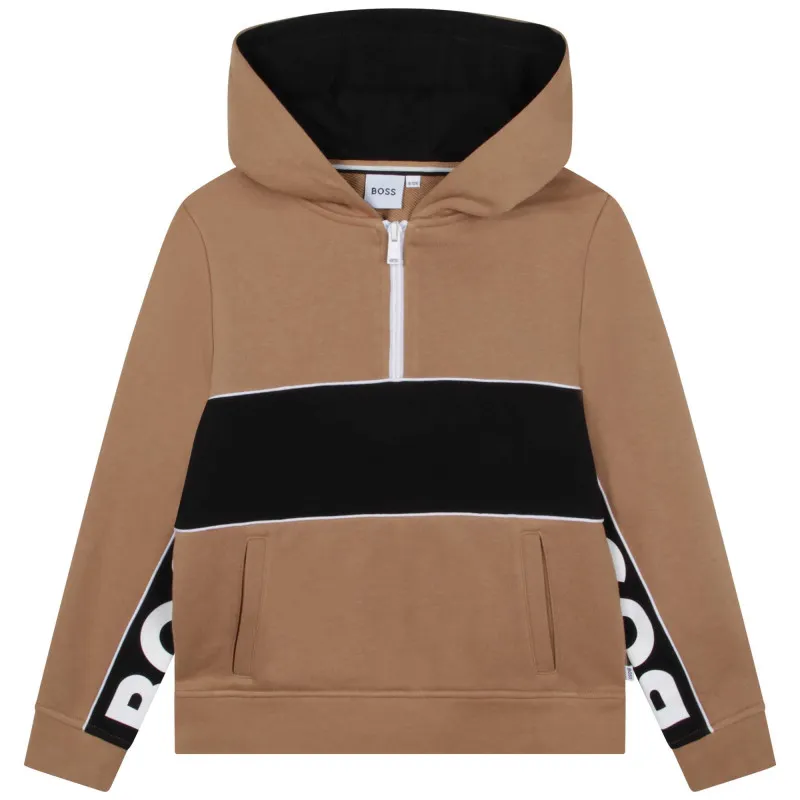 BOSS Sudadera de algodón