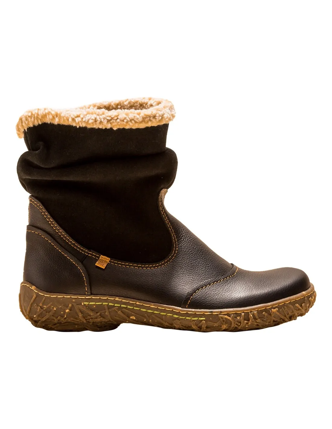 Bota Plana Roja Mujer Nido N758