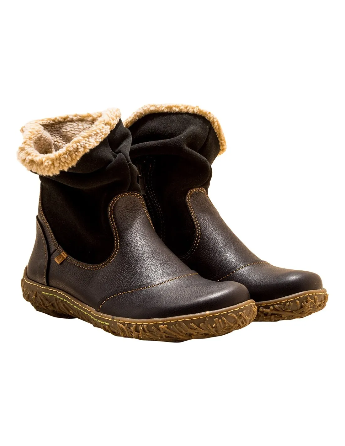 Bota Plana Roja Mujer Nido N758