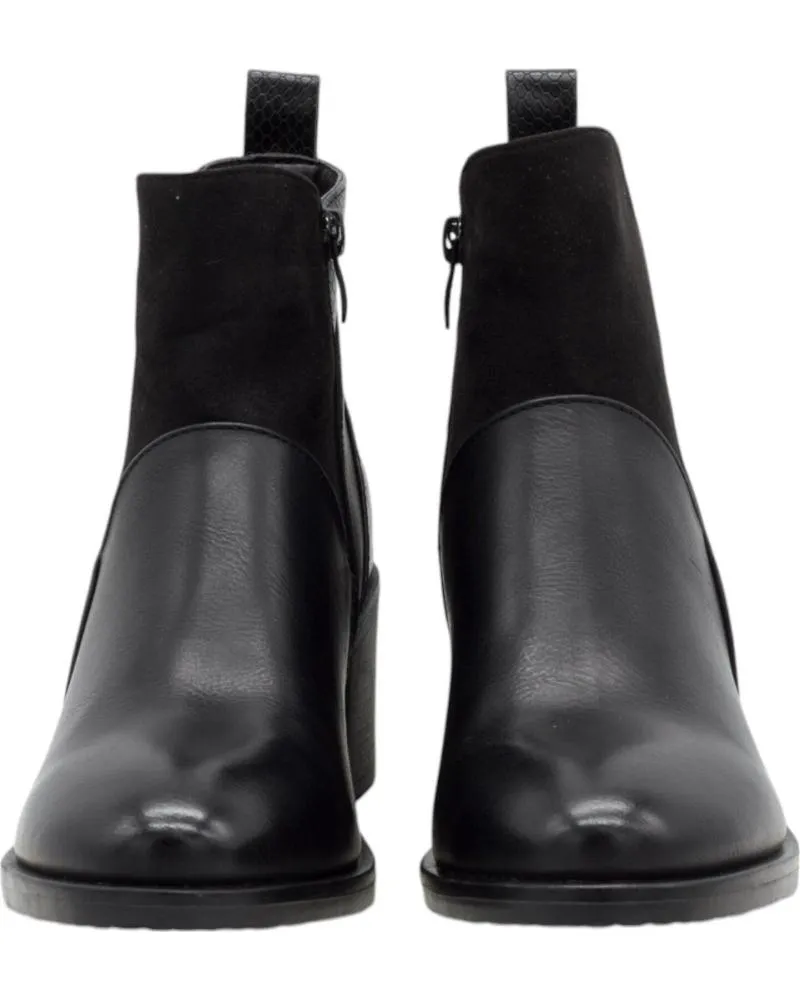 Botines AMARPIES  de Mujer ARB25623  NEGRO
