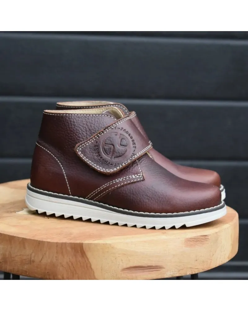 Botín marrón PABLOSKY 591021 PAMPAS velcro