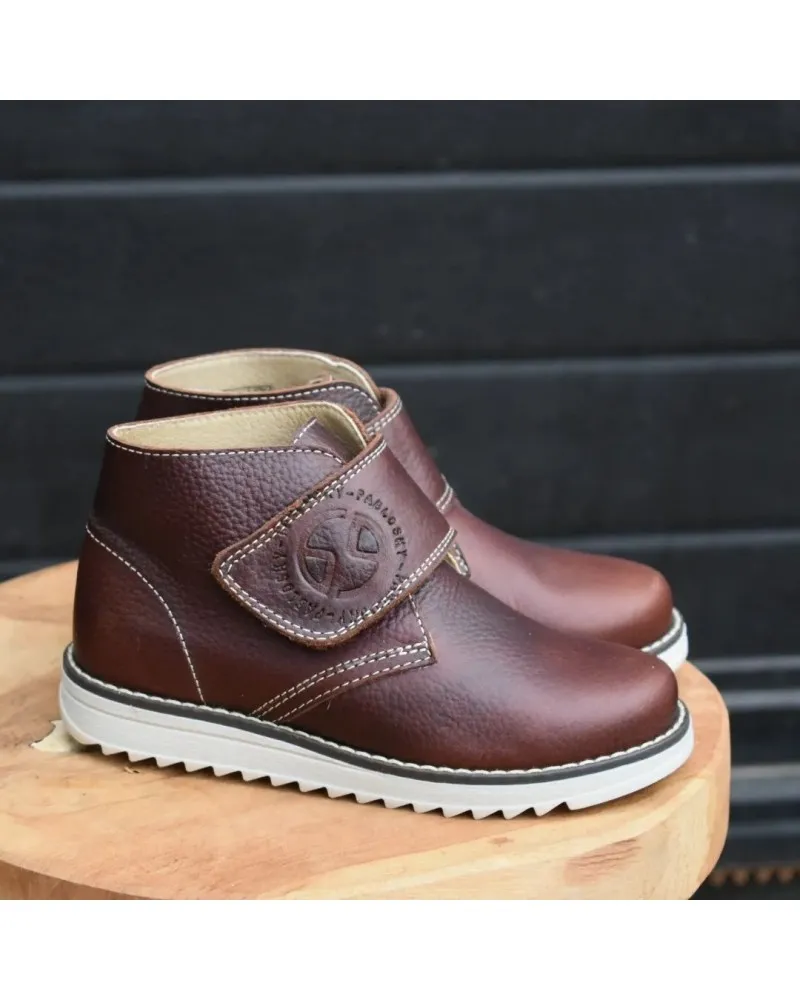 Botín marrón PABLOSKY 591021 PAMPAS velcro