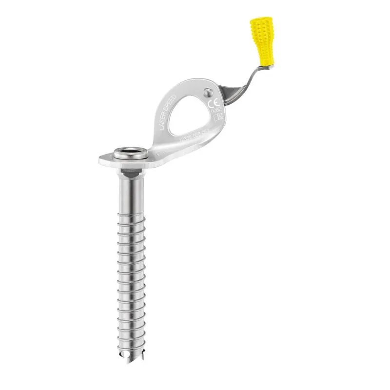 Brocha para hielo PETZL Laser Speed 13cm (Amarillo)