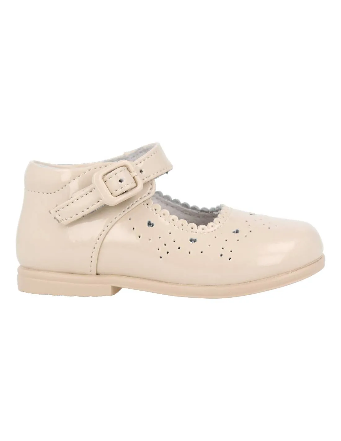Bubble Kids - Mercedita Piel Troquelado Beige