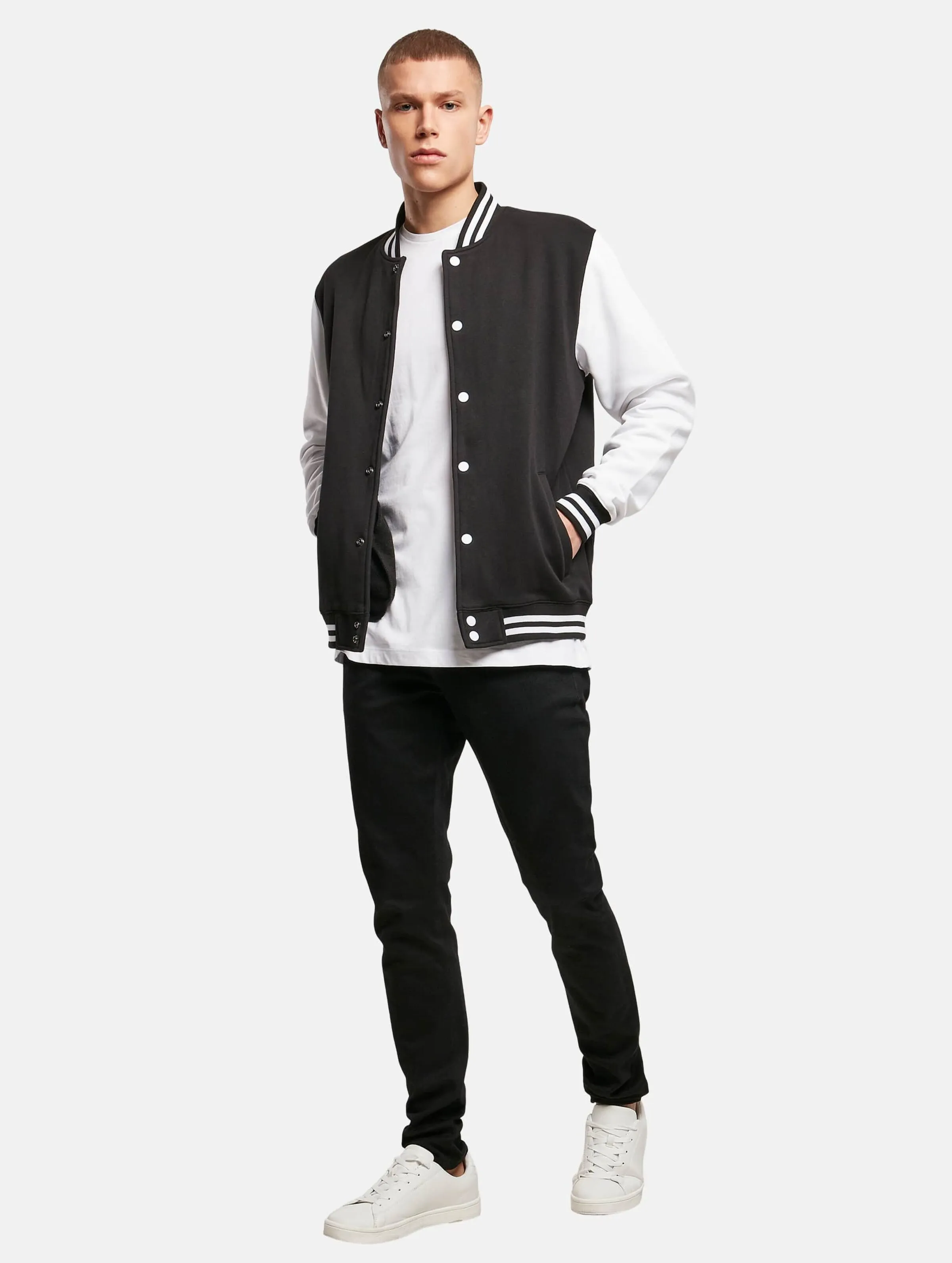 Build Your Brand Build Your Brand Sweat College Jacken