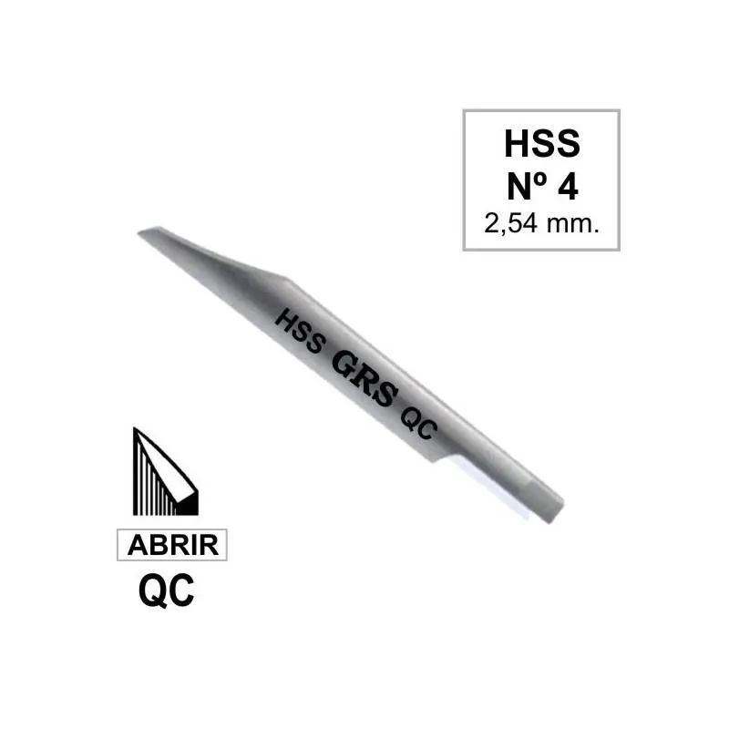 Buril Abrir QC-4 HSS, GRS 022-404