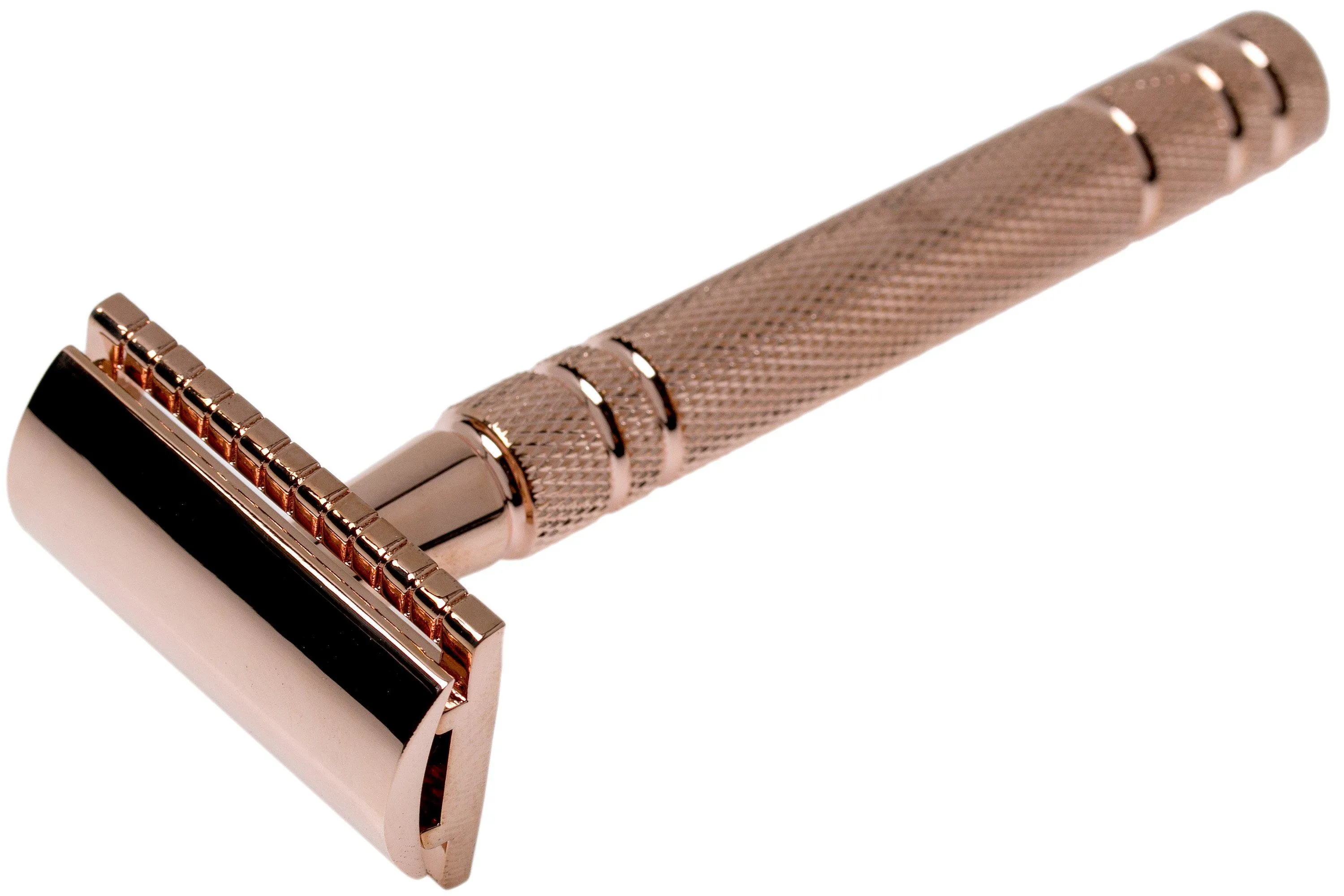 Böker Safety Razor Boraso Rose Gold 04BO222 maquinilla de afeitar clásica, oro rosa