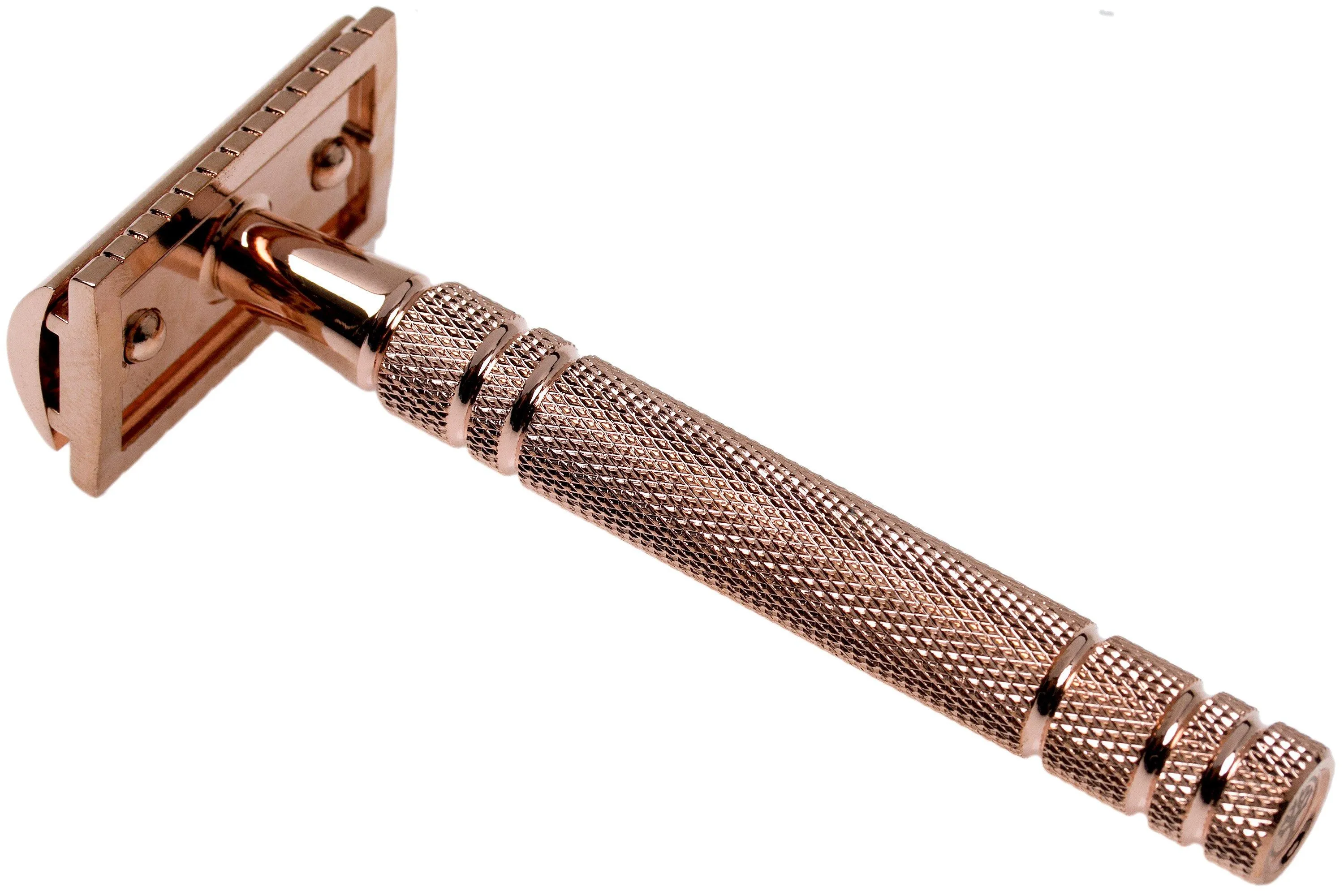 Böker Safety Razor Boraso Rose Gold 04BO222 maquinilla de afeitar clásica, oro rosa