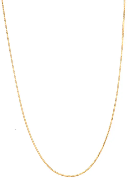Cadena oro amarillo 18 ktes modelo cordoncillo 127_CTN35-40