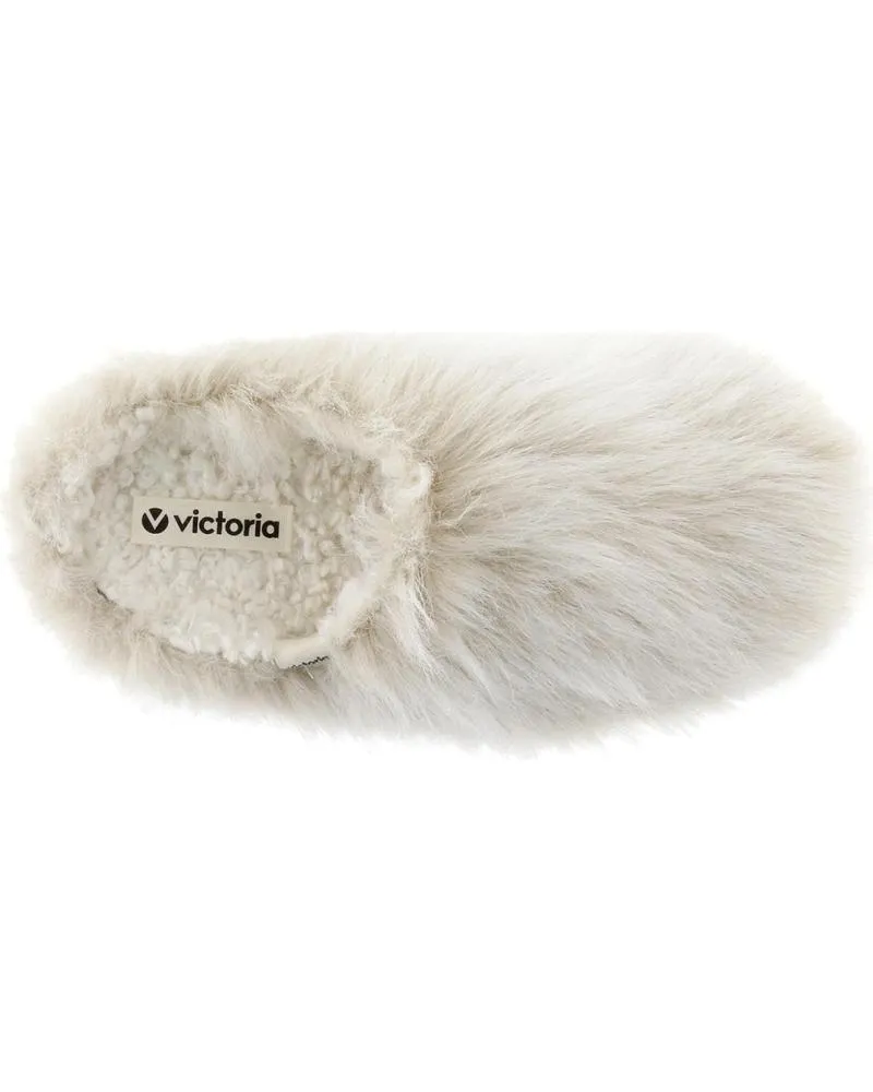 Calzado de casa VICTORIA  de Mujer PANTUFLAS 1081120 NORTE PELO  BEIGE