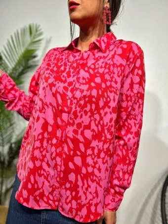 Camisa Fluida Estampada SIRUNIAN