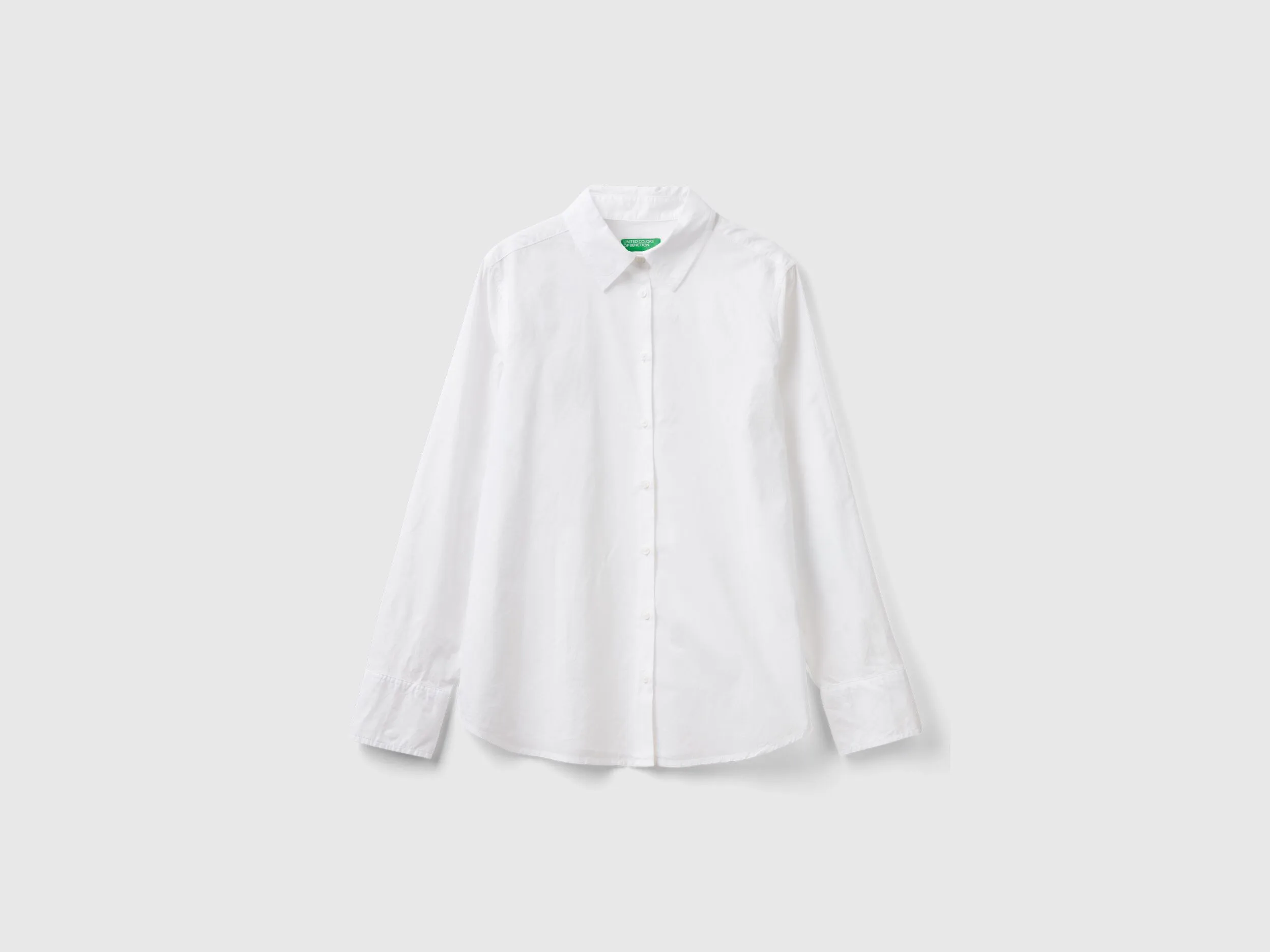 Camisa regular fit de algodón ligero
