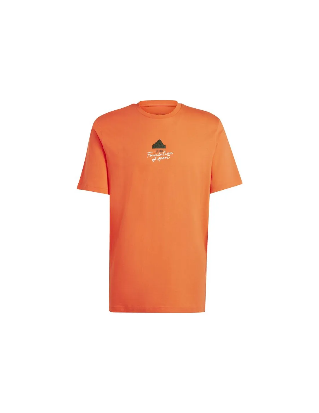 Camiseta adidas Brand Love Signature Graphic Hombre Rojo